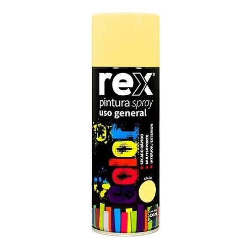 Pintura Aerosol Rex 400ml Beige/crema:calidad Y Durabilidad