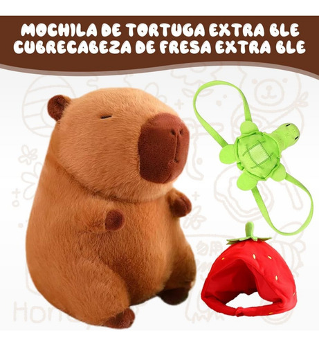 Juguete Peluche Capibara ,juguete Regalo Perfectos