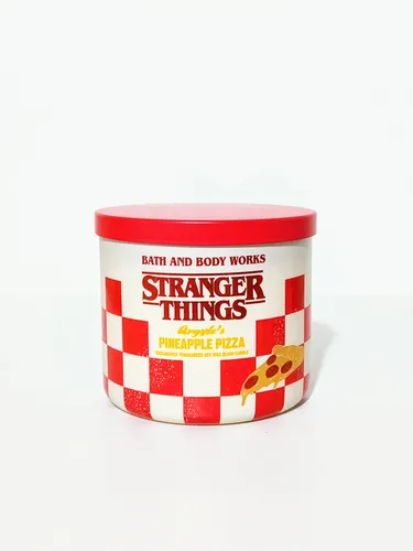 Bath & Body Works Stranger Things Vela Argyle's Pineap Pizza