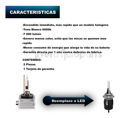 Ds Conversion Xenon A Led Land Rover Range Rover 2013 D3s