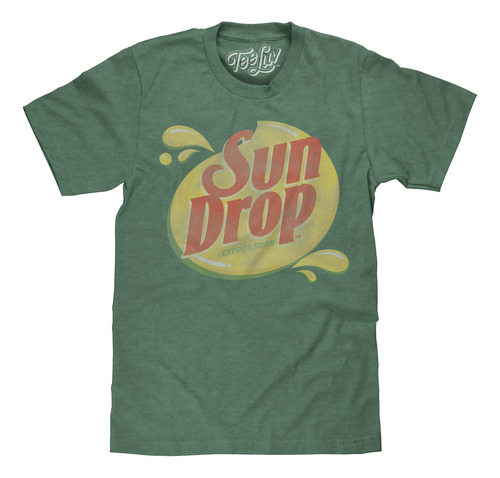 Tee Luv Camisa De Caida Del Sol Destenido - Camiseta Sundrop
