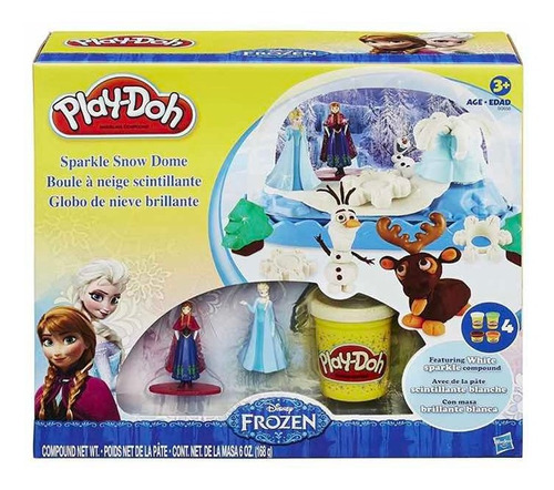 Play-doh : Frozen Sparkle Snow Dome- Hasbro:-)