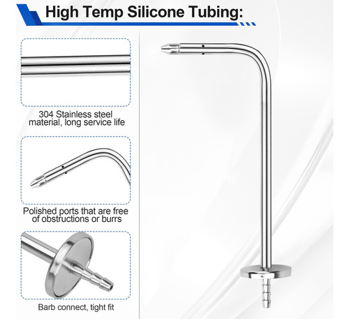 Sondas De Presión Estática Asp2 Manómetro Hvac Tubo Pitot 40