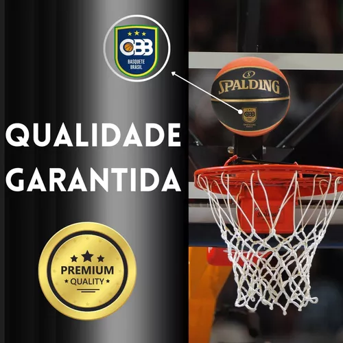 Bola Basquete Spalding Tf-50 Tamanho 7 E Bomba De Encher