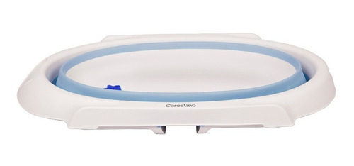 Bañera Plegable Con Soporte Celeste Carestino
