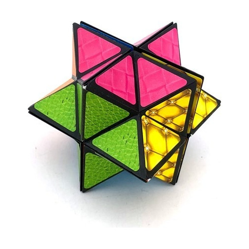 Cubo Mágico Con Forma De Estrella Rubik Poliedro