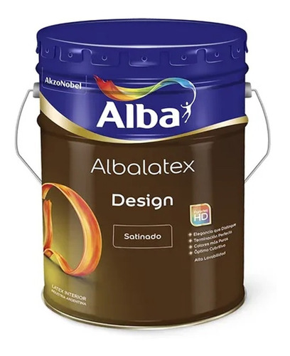 Albalatex Satinado Pintura Latex Interior 20 Lts Blanco