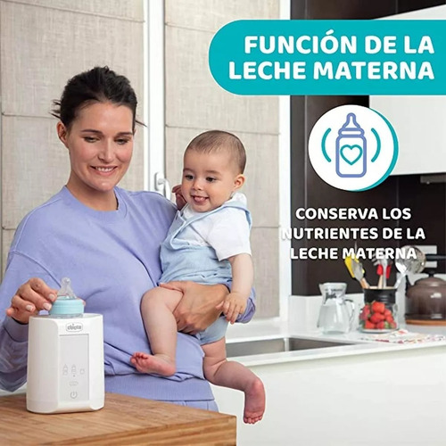 Calentador De Biberones Digital Chicco Blanco