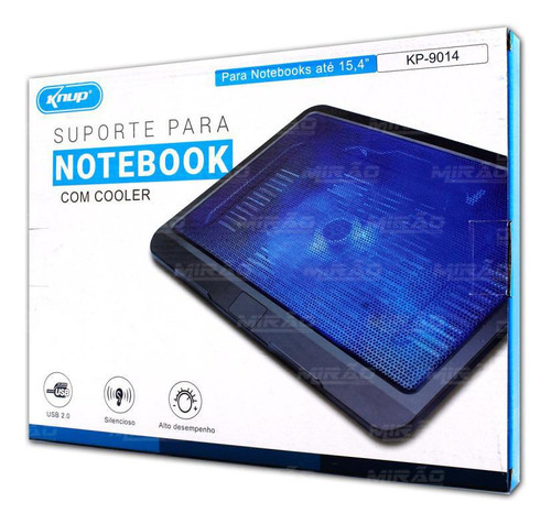 Suporte Para Notebook Com Cooler Base Alumínio E Inclinação