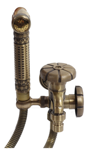 Grifo De Pared De Latón Retro De Un Solo Orificio Montado En