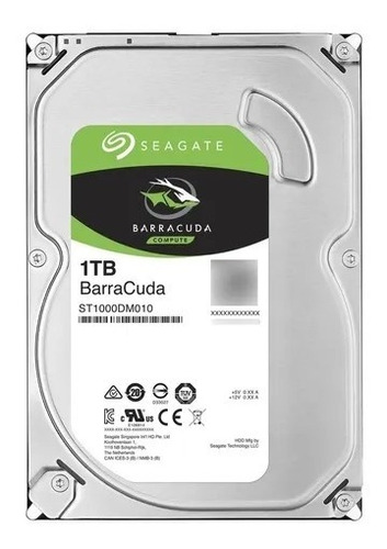 Disco Rigido 1tb Seagate Barracuda Hd Dvr Seguridad Cctv (Reacondicionado)