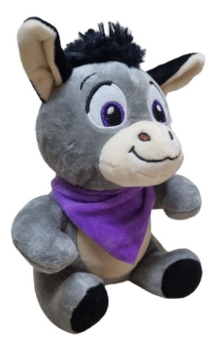 Peluche Burro Con Pañuelo 20cm Animales De Granja 1636b