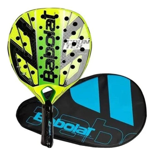 Pala De Padel Babolat Counter Veron Color Amarillo + Funda