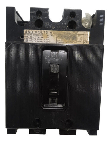 Breaker Trifásico 70a X 3p , 480v