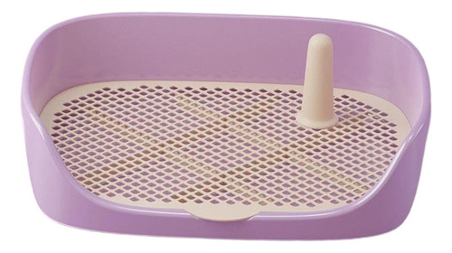 Entrenamiento De Perros Orinal Inodoro Púrpura 40x30x11cm
