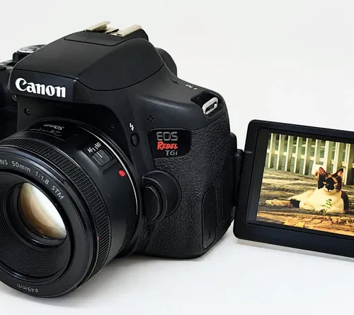 Canon T6i + 50mm 1.8 Stm Completa - Nf Garantia | Parcelamento sem