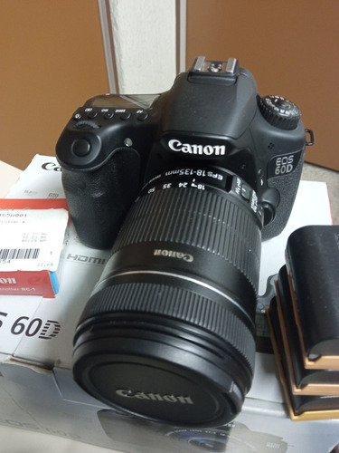 Camara Canon 60d Con Lentes Adicionales 