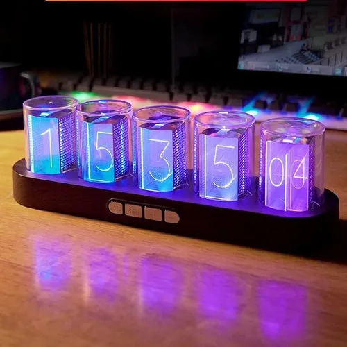 Simulación De Adventurers Simulación Nixie Tube Rechan, Relo