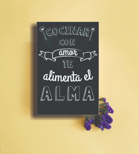 Cuadros Con Frases, Decoración Modernas, Pack De 5 Uni.