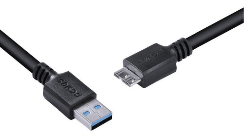 Cabo Hd Externo Usb 3.0 P/ Micro Usb B 3.0 5m Original Pcyes