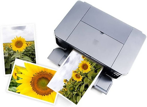 Imagem 4 de 6 de 1000 Folhas Papel Foto Glossy Brilho 120g A4 Á Prova Dagua