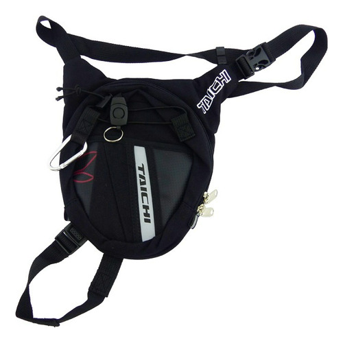 Bolso Muslera Riñonera Taichi Moto Ciclismo En Nylon Cordura