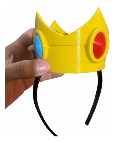 Corona Princesa Peach De Mario Bros Para Disfraz O Cosplay