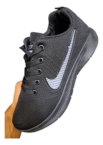 Zapatos Nike Air Max 270 Caballeros Zoom Fashion Negro Lona