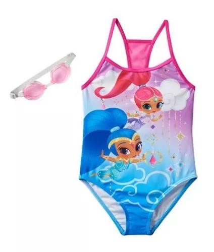 escanear idioma Nuevo significado Ropa De Baño Shimmer Shine Para Niñas | Cuotas sin interés