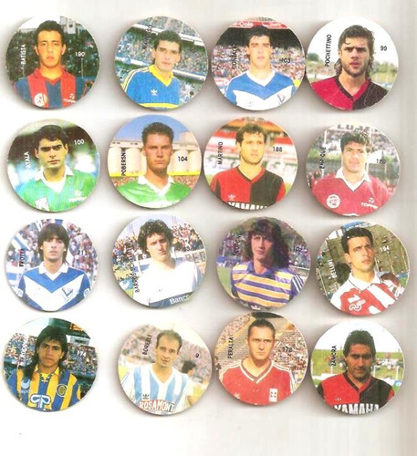  Futbolmania 93 - 1993 - 2  Figuritas Redondas A Elección