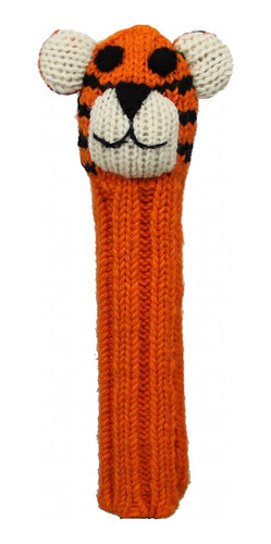 Pez Luna Animal Tejer Lana Fairway Golf Headcover Tigre