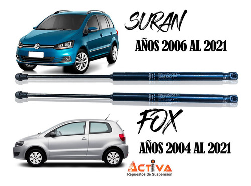 Imagen 4 de 5 de Amortiguador Porton Baul Vw Suran Original
