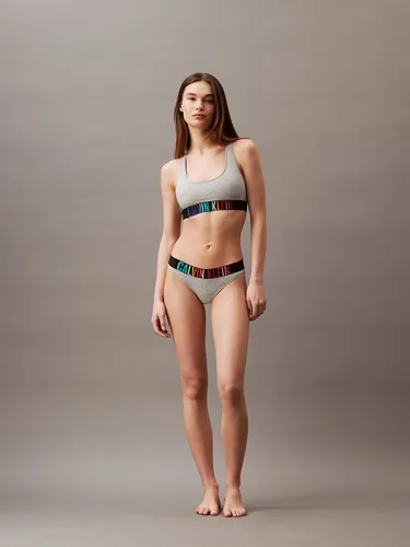 Bralette Intense Power Pride Cotton Gris Calvin Klein