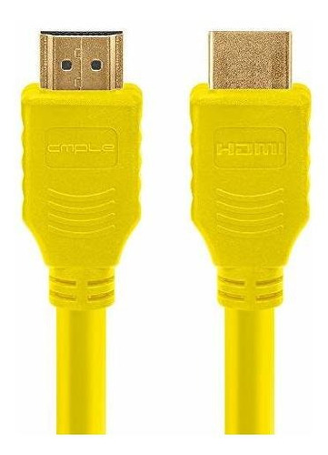 Cmple - Cable Hdmi 3 Pies De Alta Velocidad Hdtv Ultra-hd U