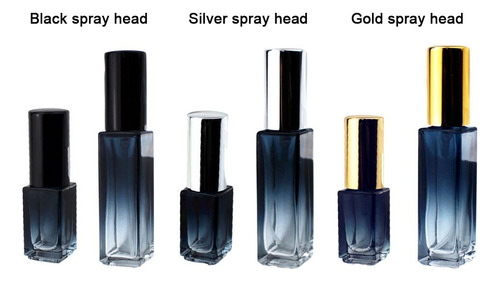 Botellas De Perfume Portátiles Con Atomizador De Vidrio Vací