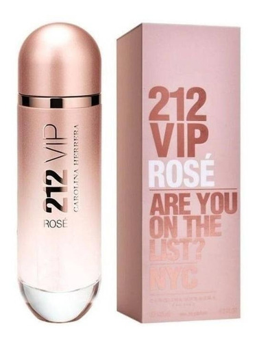 Imagen 2 de 2 de Carolina Herrera 212 VIP Rosé EDP 125 ml para mujer