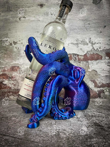 Porta Botella | Porta Vino Kraken