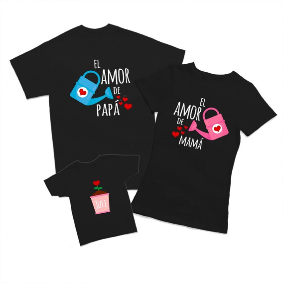 camisetas personalizadas para la familia