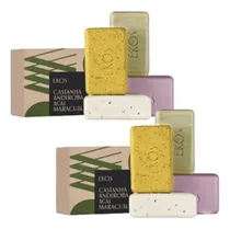 Comprar Kit Ekos Jabones Cremosos Y Exfoliantes 100g 2 Cajas .x4u