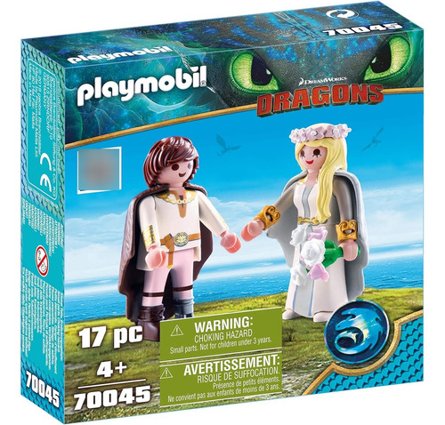 Playmobil Como Entrenar A Tu Dragon: Hipo Y Astrid Boda