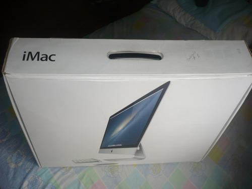 Imagen 1 de 9 de Caja Carton De iMac 27 Original Usada Solo Caja 10