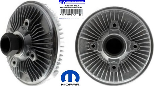 Fan Clutch Grand Cherokee 4.0 4.7 Wk Lyberty 3.7 Kj Kk Mopar