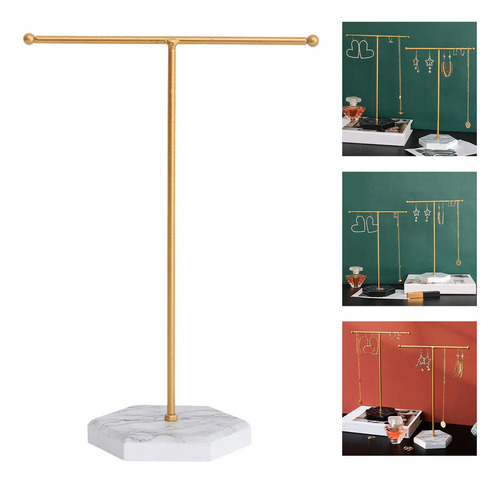 Soporte Para Joyería Soporte En T Base De Mármol