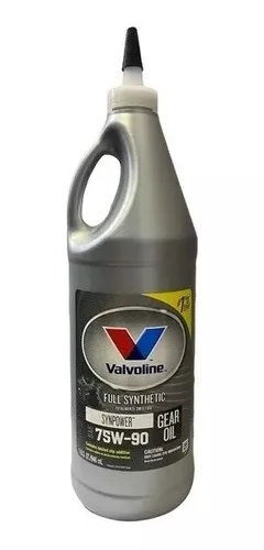  Aceite sintético Valvoline SAE 75W-90 completo para engranajes  : Automotriz