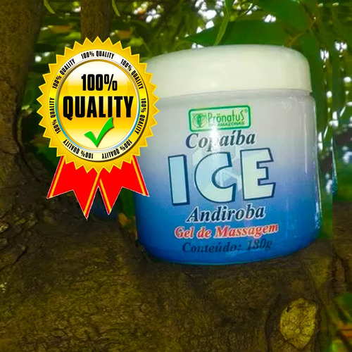 Icegel Copaiba Andiroba Amazonas Kit C/12 Und(n) P/ Massagem