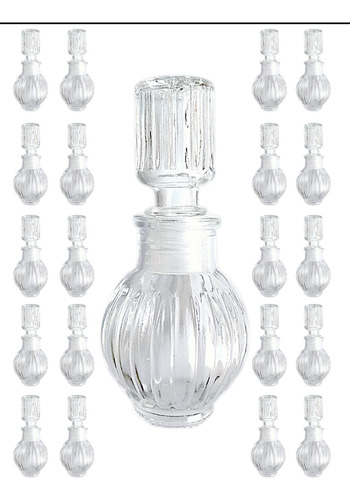 Mini Botella Italia Envase Shot Vidrio Cristal 60ml Pack 72