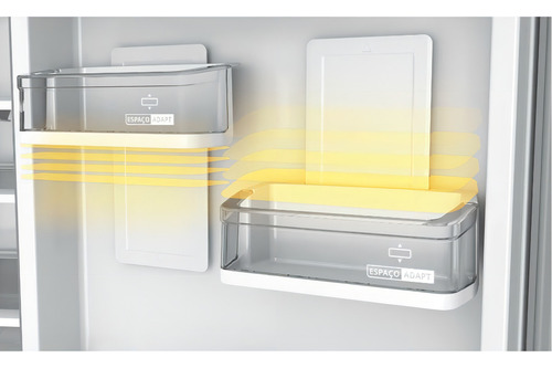 Geladeira Brastemp Frost Free Duplex 400 Litros Cor Inox Com 220v