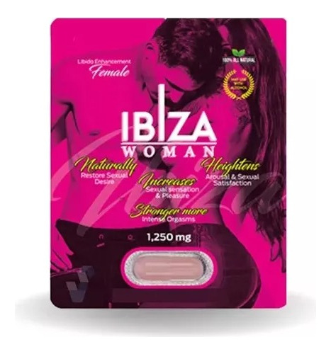 Pastilla Femenina Ibi-za Woman Efecto Intense Orgasms 1pz