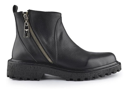 Botinetas Botines Botitas De Mujer De Cuero Java - Ferraro
