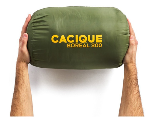 Bolsa De Dormir Cacique Boreal 300 Liviana - Frío +5°c